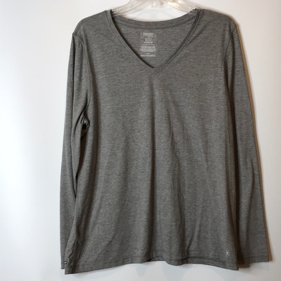Danskin Now Tops - Danskin Now Long Sleeve Active Top 2XL PLUS SIZE